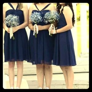 Knee length formal dress